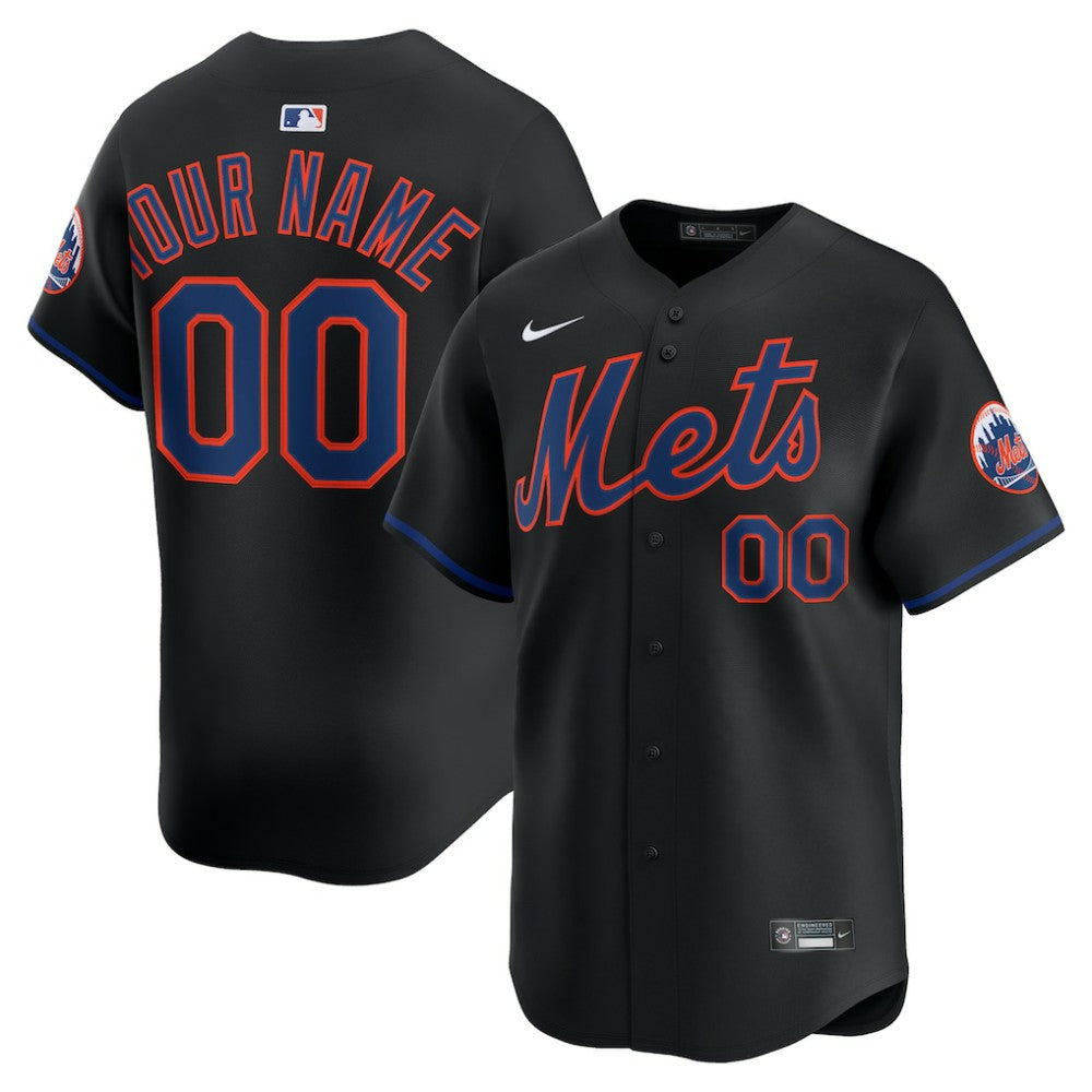 New York Mets Nike Alternate Limited Custom Jersey | MLB New