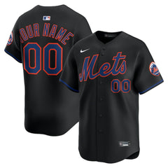 New York Mets Nike Alternate Limited Custom Jersey | MLB New