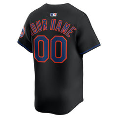 New York Mets Nike Alternate Limited Custom Jersey | MLB New