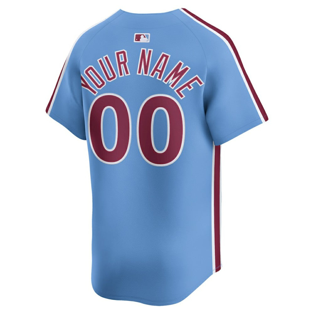 Philadelphia Phillies Nike Alternate Limited Custom Jersey | MLB Sale