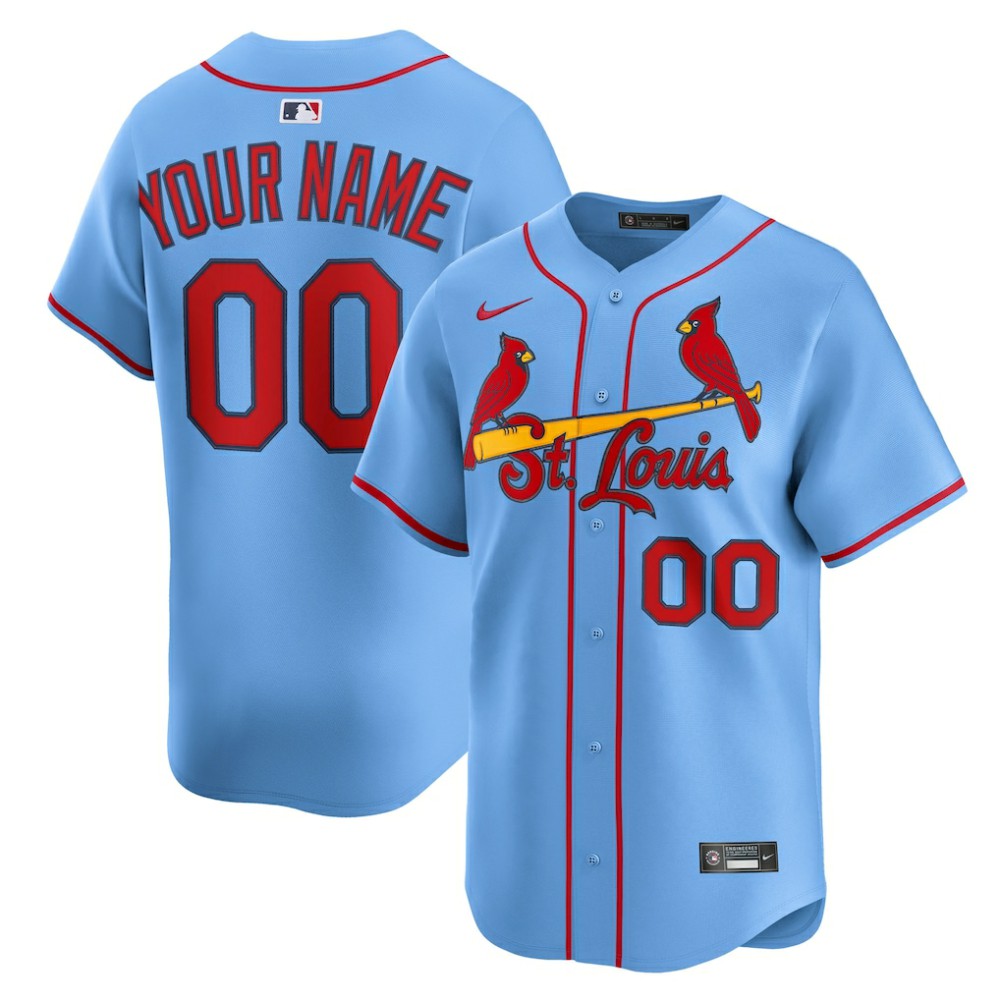 St. Louis Cardinals Nike Alternate Limited Custom Jersey | MLB Online
