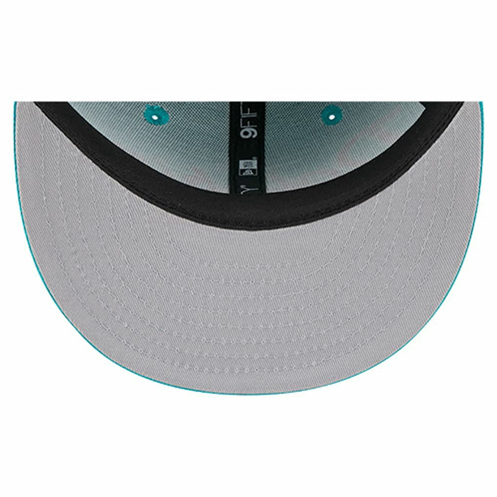 Miami Dolphins New Era Youth Main Script 9FIFTY Snapback Hat