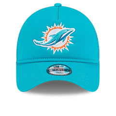 Miami Dolphins New Era Youth Main A-Frame 9FORTY Adjustable Hat