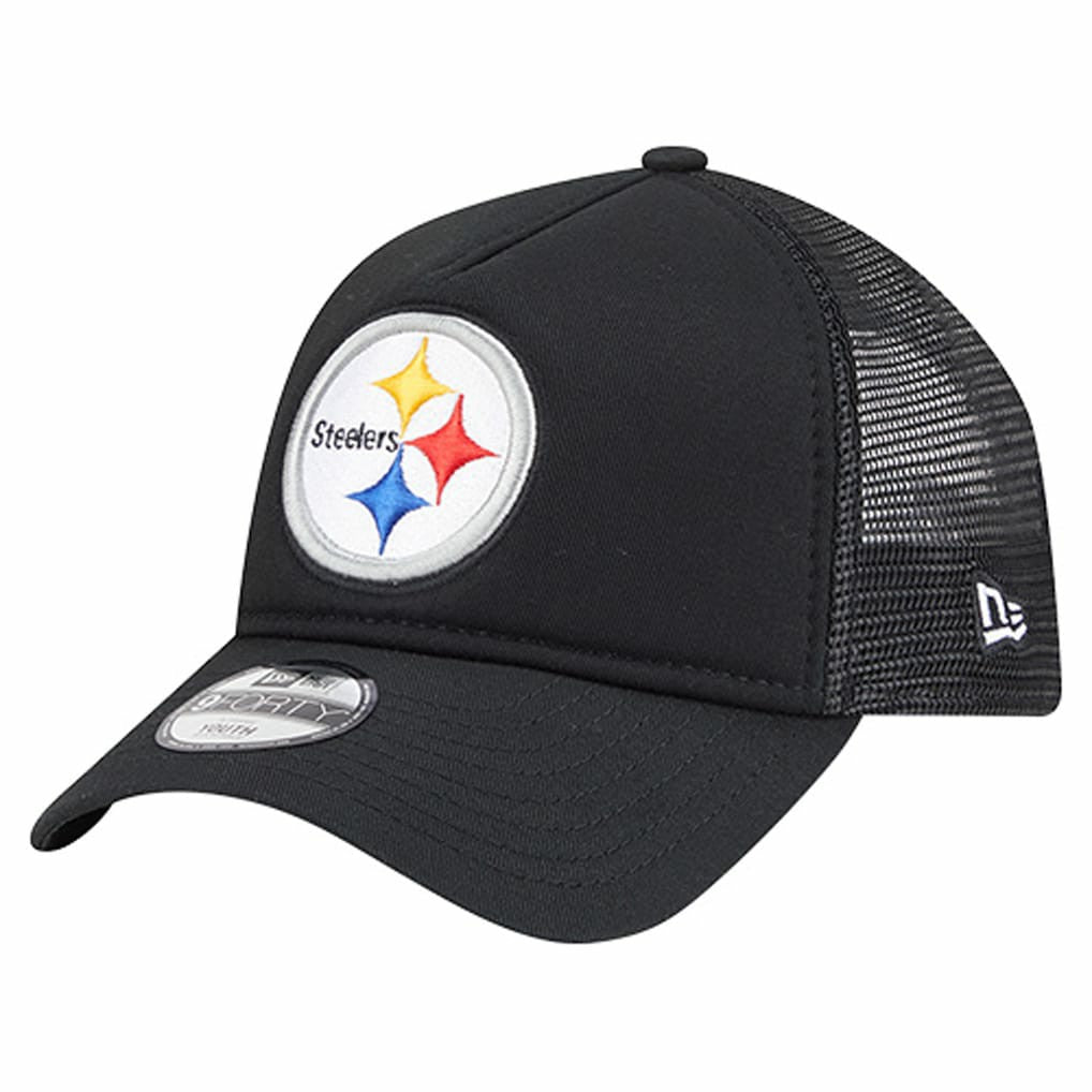 Pittsburgh Steelers New Era Preschool Main A-Frame 9FORTY Adjustable Hat