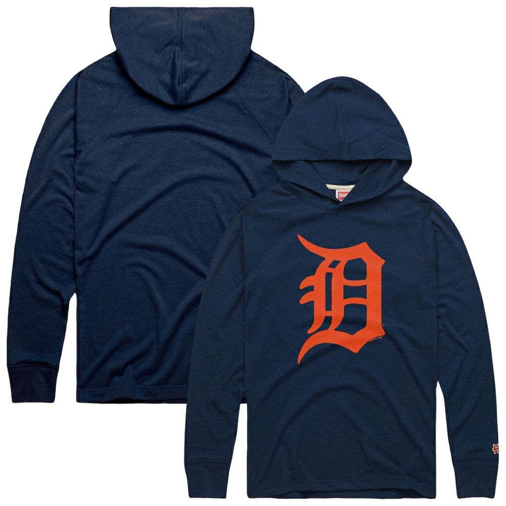 Detroit Tigers Homage Lightweight Raglan Tri-Blend Pullover Hoodie | MLB Shop