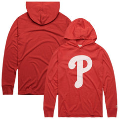 Philadelphia Phillies Homage Lightweight Raglan Tri-Blend Pullover Hoodie | MLB Shop