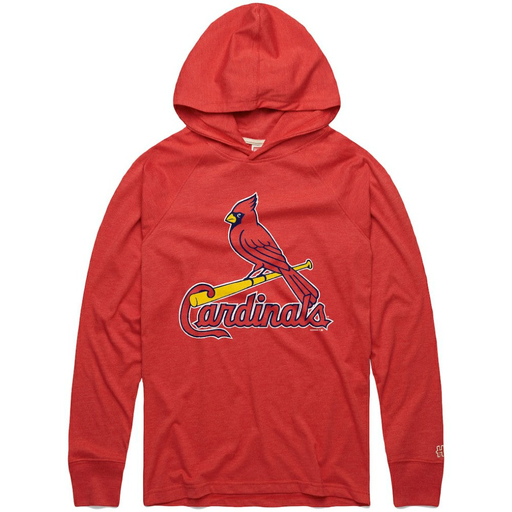 St. Louis Cardinals Homage Lightweight Raglan Tri-Blend Pullover Hoodie | MLB Near me