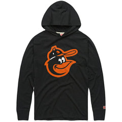 Baltimore Orioles Homage Lightweight Raglan Tri-Blend Pullover Hoodie | MLB Outlet