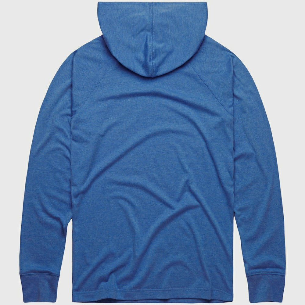 Texas Rangers Homage Lightweight Raglan Tri-Blend Pullover Hoodie | MLB New