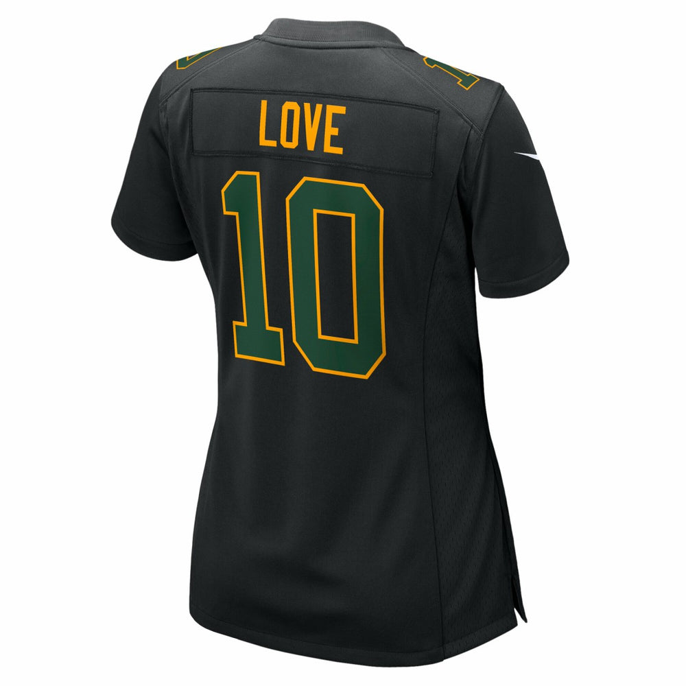 Green Bay Packers Nike Jordan Love  Women's Fashion Game Jersey