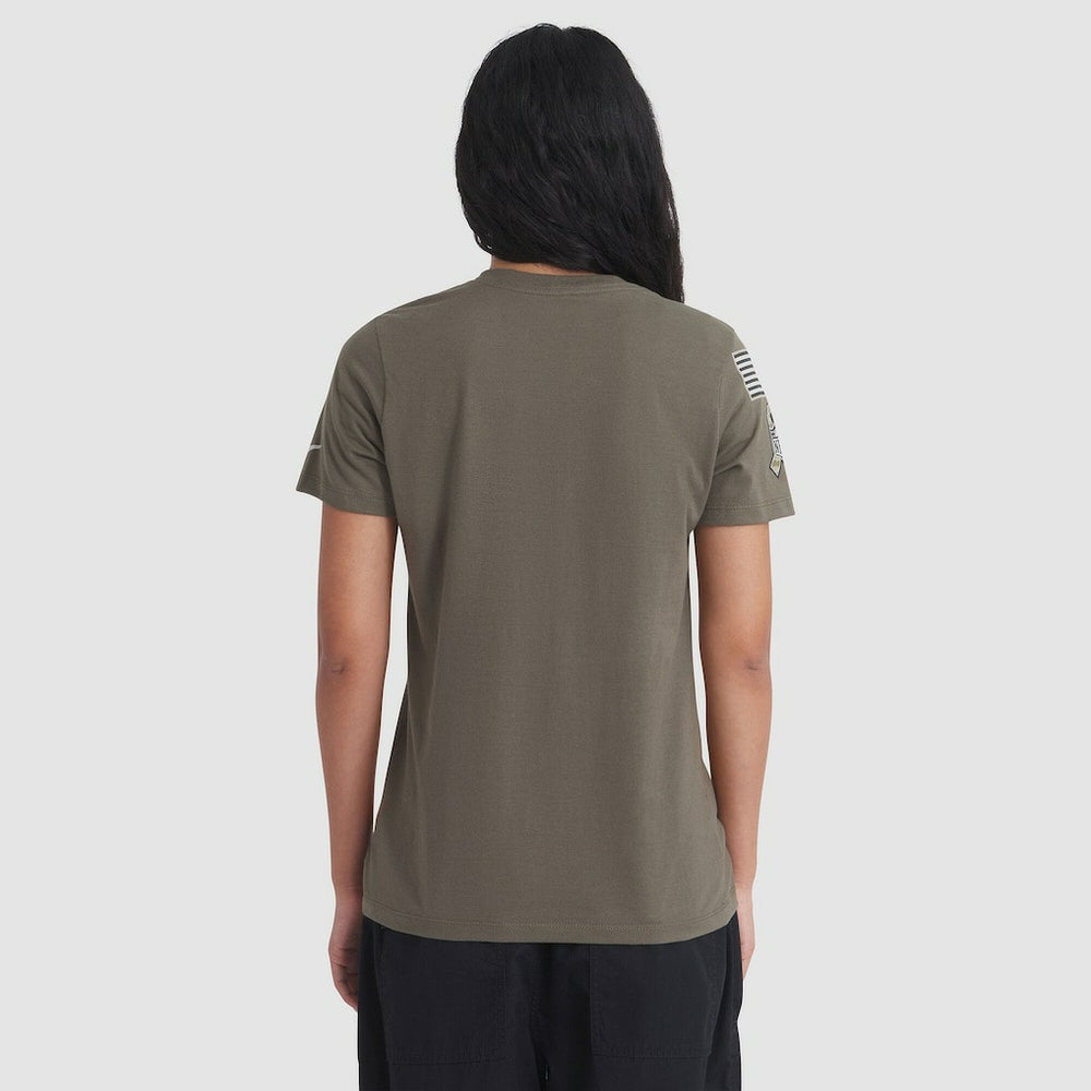 Washington Commanders Nike Women's 2025 Salute to Service Sideline T-Shirt