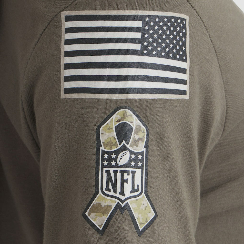 Washington Commanders Nike Women's 2025 Salute to Service Sideline T-Shirt