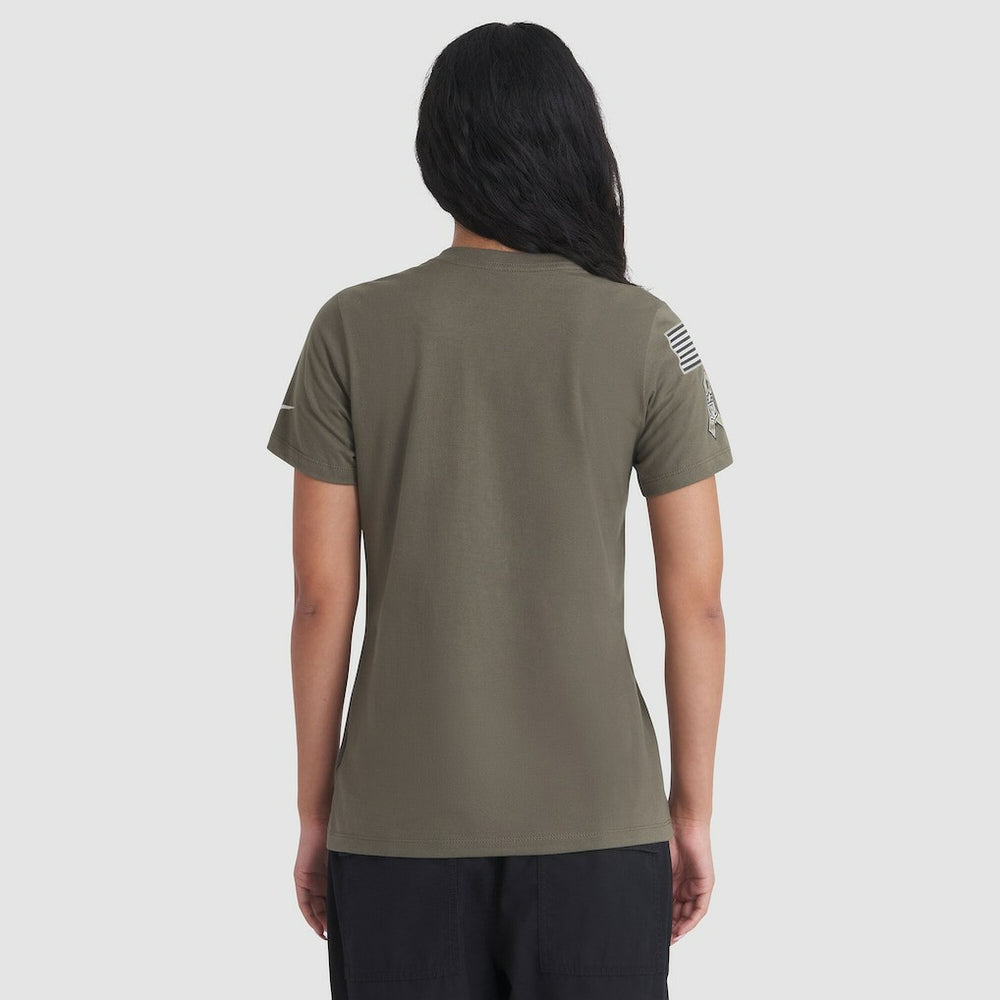 Houston Texans Nike Women's 2025 Salute to Service Sideline T-Shirt