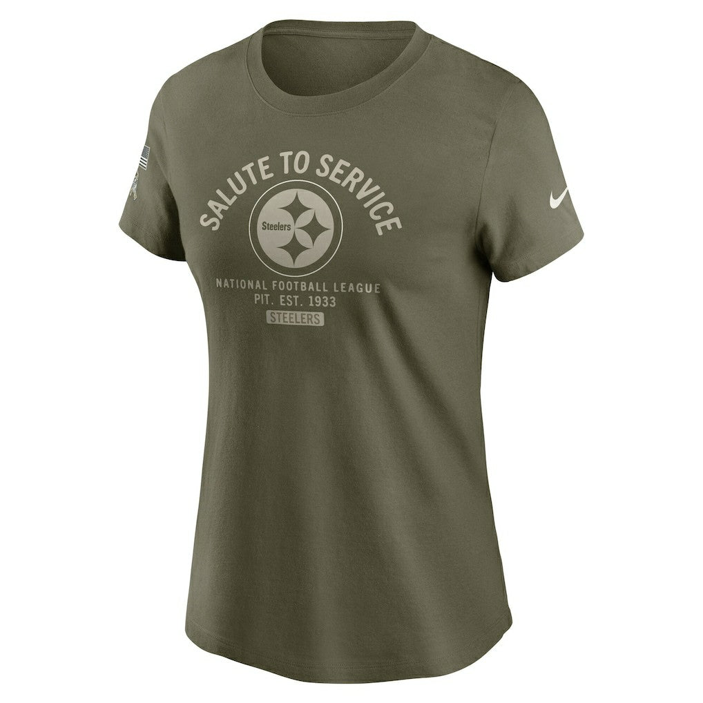 Pittsburgh Steelers Nike Women's 2025 Salute to Service Sideline T-Shirt
