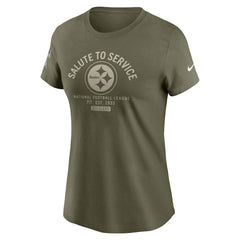 Pittsburgh Steelers Nike Women's 2025 Salute to Service Sideline T-Shirt