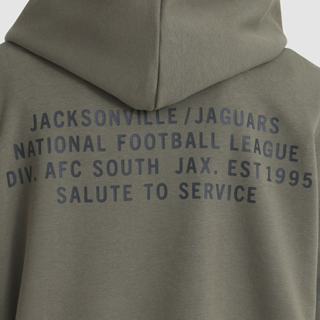 Jacksonville Jaguars Nike Women's 2025 Salute to Service Sideline Standard Issue Dri-FIT Hoodie