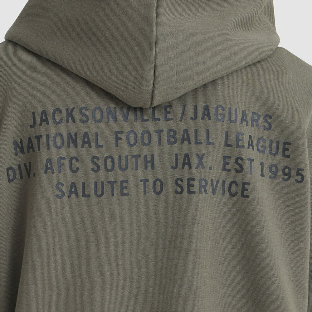 Jacksonville Jaguars Nike Women's 2025 Salute to Service Sideline Standard Issue Dri-FIT Hoodie