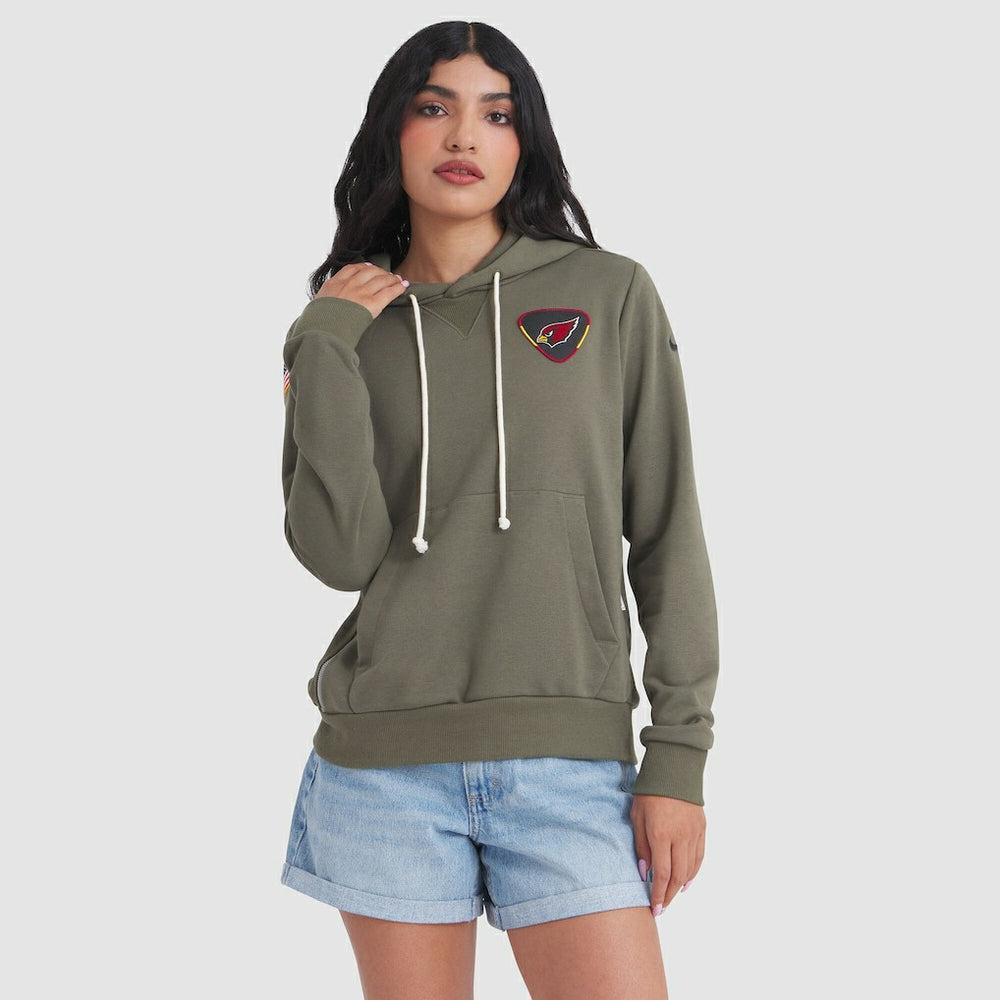 Arizona Cardinals Nike Women's 2025 Salute to Service Sideline Standard Issue Dri-FIT Hoodie