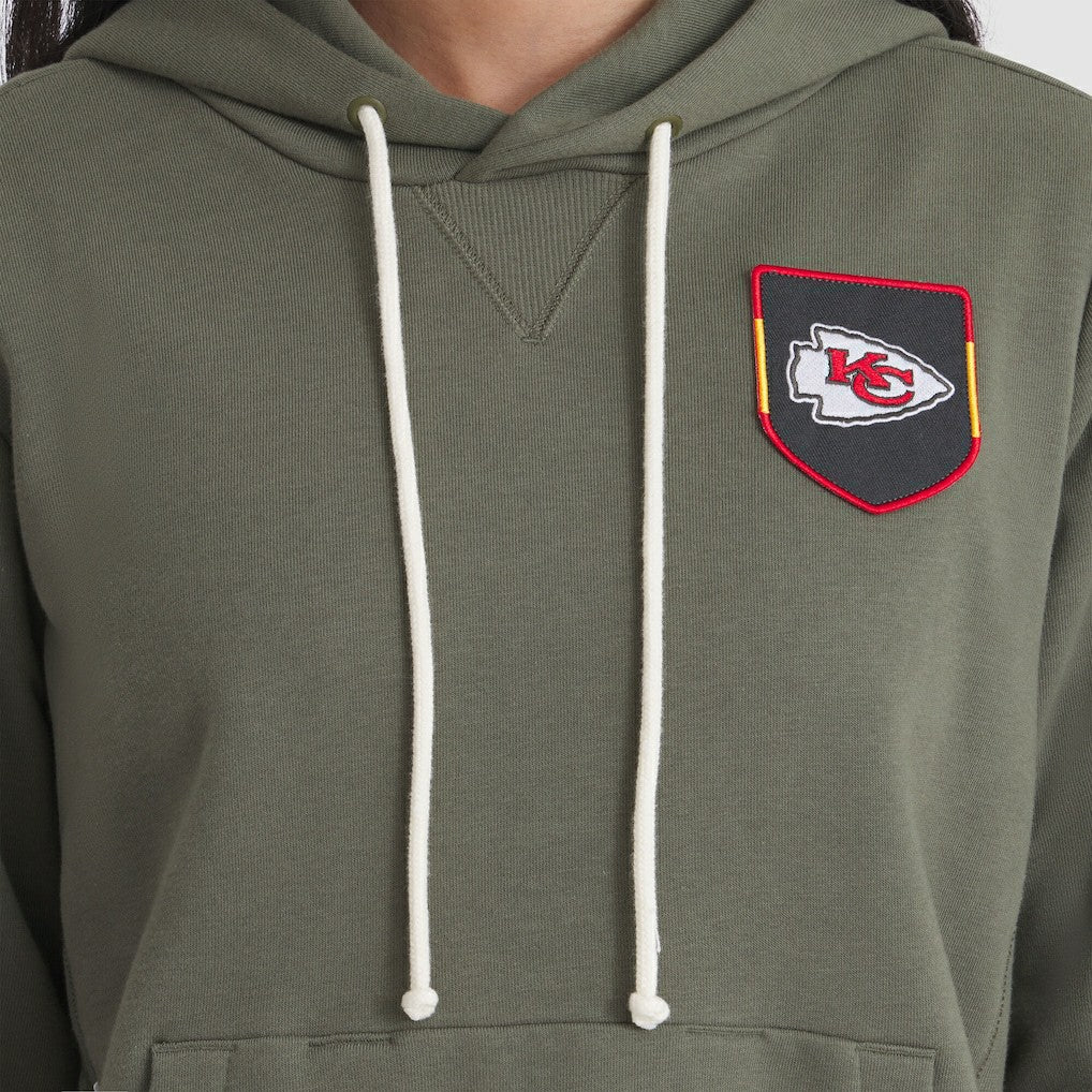 Kansas City Chiefs Nike Women's 2025 Salute to Service Sideline Standard Issue Dri-FIT Hoodie
