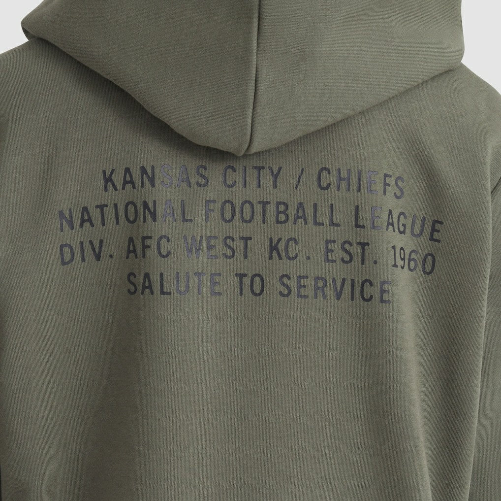 Kansas City Chiefs Nike Women's 2025 Salute to Service Sideline Standard Issue Dri-FIT Hoodie