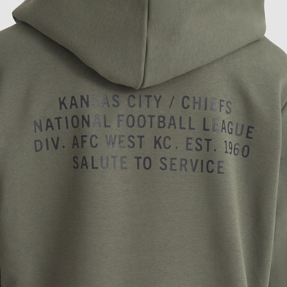 Kansas City Chiefs Nike Women's 2025 Salute to Service Sideline Standard Issue Dri-FIT Hoodie