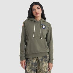 Los Angeles Rams Nike Women's 2025 Salute to Service Sideline Standard Issue Dri-FIT Hoodie