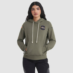 Baltimore Ravens Nike Women's 2025 Salute to Service Sideline Standard Issue Dri-FIT Hoodie