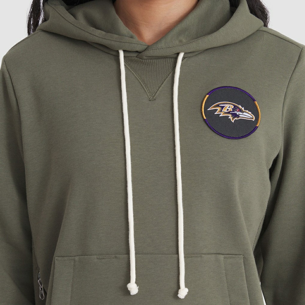 Baltimore Ravens Nike Women's 2025 Salute to Service Sideline Standard Issue Dri-FIT Hoodie