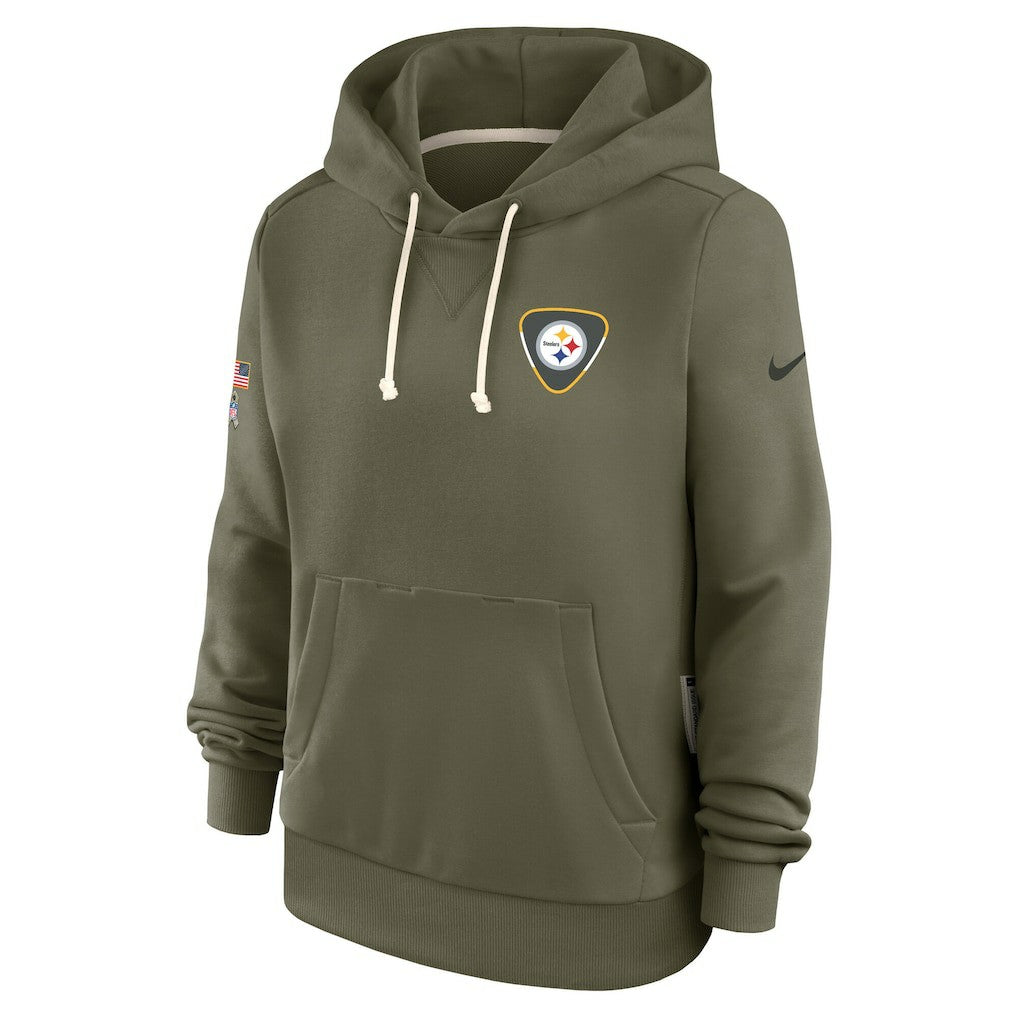 Pittsburgh Steelers Nike Women's 2025 Salute to Service Sideline Standard Issue Dri-FIT Hoodie