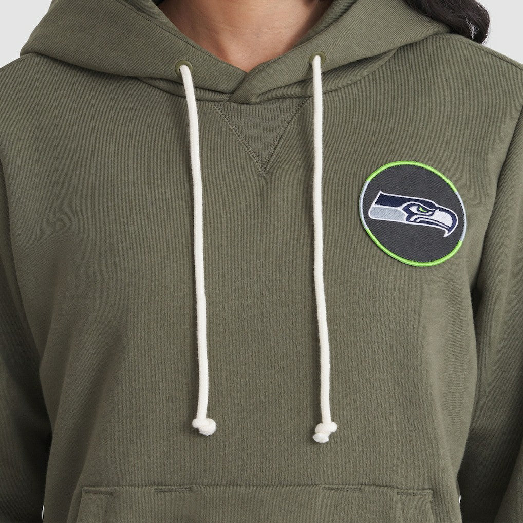 Seattle Seahawks Nike Women's 2025 Salute to Service Sideline Standard Issue Dri-FIT Hoodie