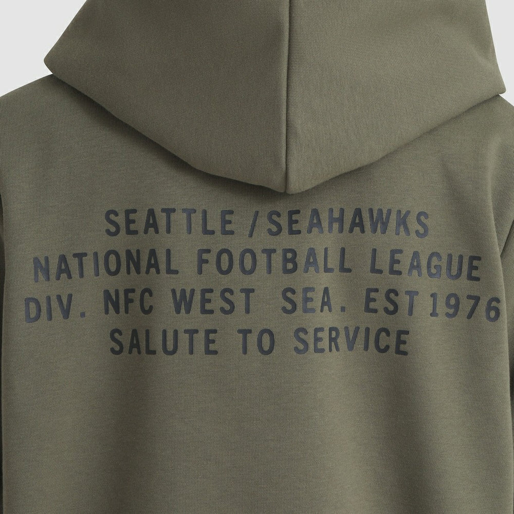 Seattle Seahawks Nike Women's 2025 Salute to Service Sideline Standard Issue Dri-FIT Hoodie
