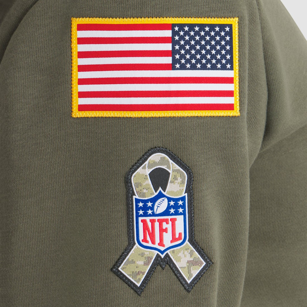 Tampa Bay Buccaneers Nike Women's 2025 Salute to Service Sideline Standard Issue Dri-FIT Hoodie