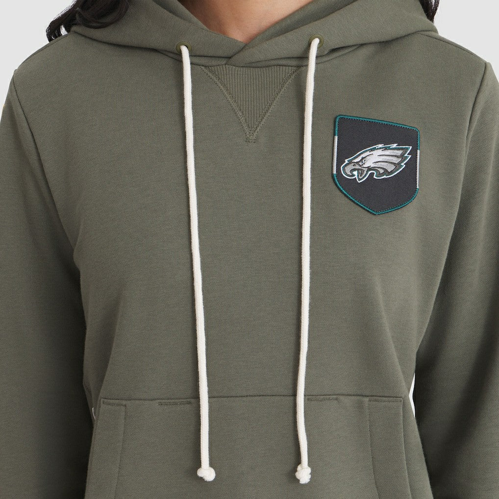 Philadelphia Eagles Nike Women's 2025 Salute to Service Sideline Standard Issue Dri-FIT Hoodie