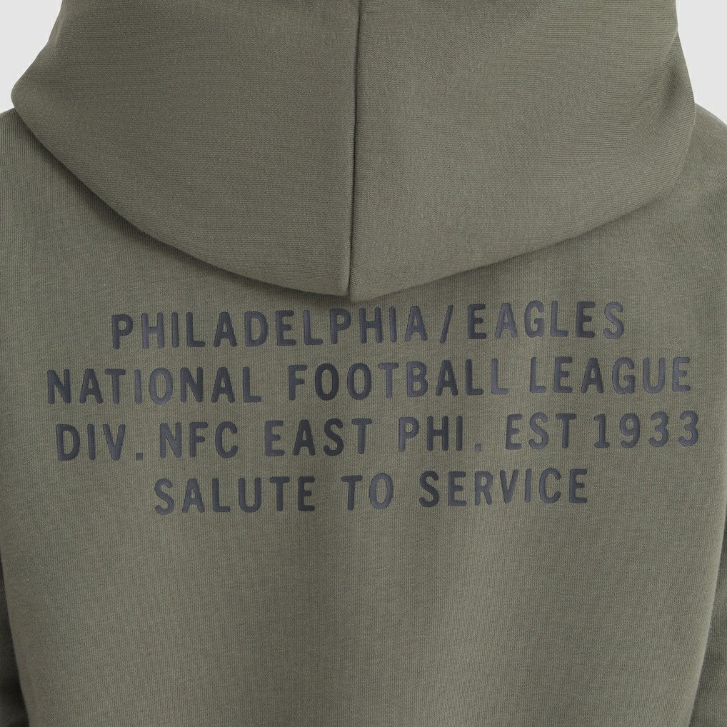 Philadelphia Eagles Nike Women's 2025 Salute to Service Sideline Standard Issue Dri-FIT Hoodie