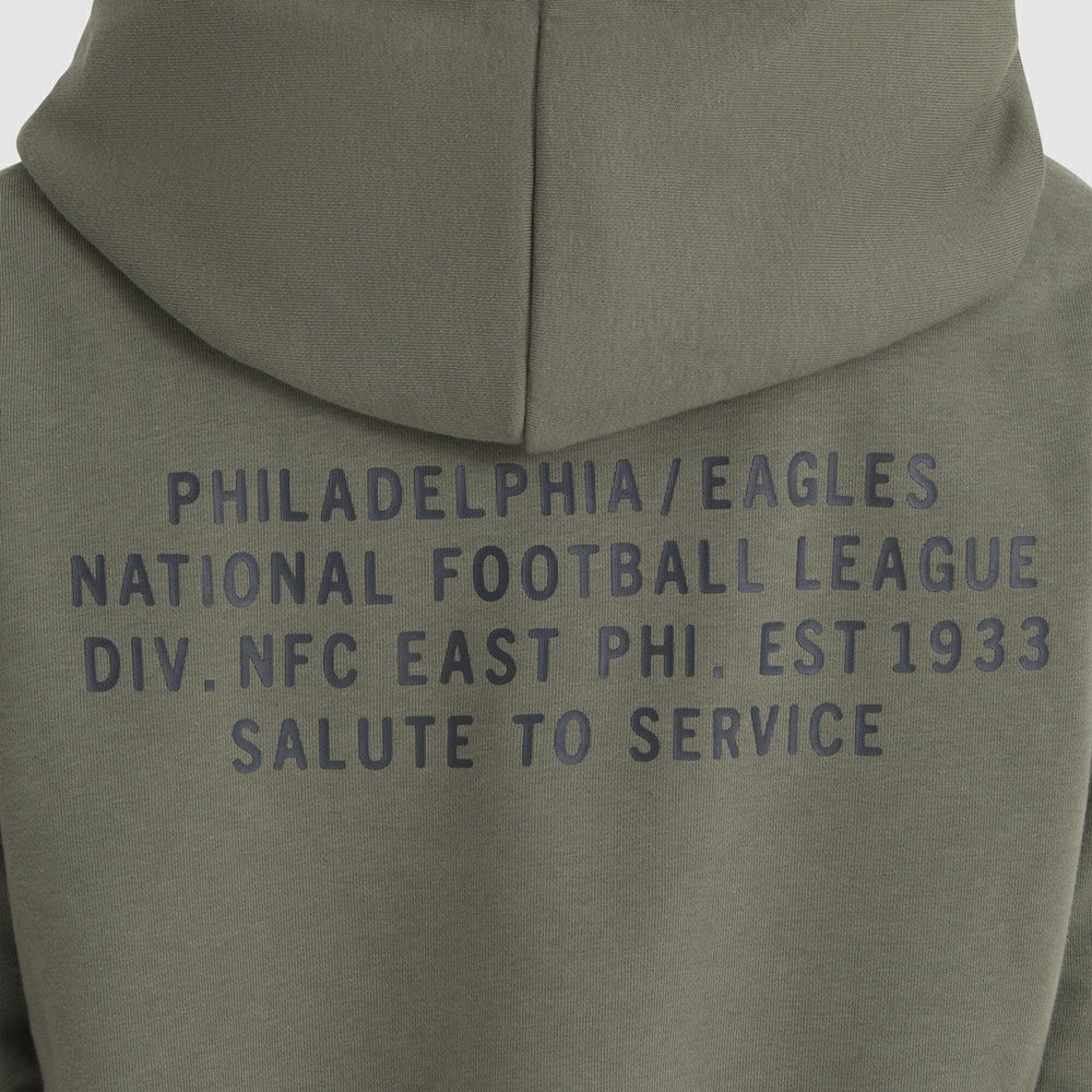 Philadelphia Eagles Nike Women's 2025 Salute to Service Sideline Standard Issue Dri-FIT Hoodie