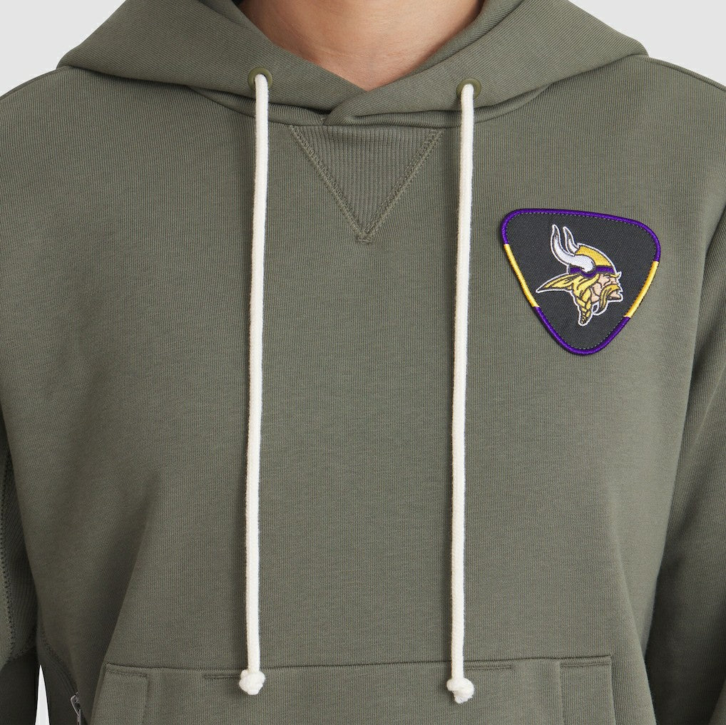 Minnesota Vikings Nike Women's 2025 Salute to Service Sideline Standard Issue Dri-FIT Hoodie