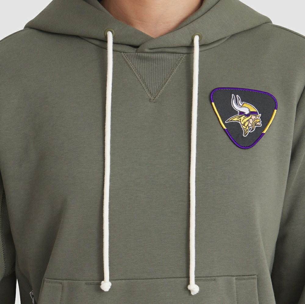 Minnesota Vikings Nike Women's 2025 Salute to Service Sideline Standard Issue Dri-FIT Hoodie