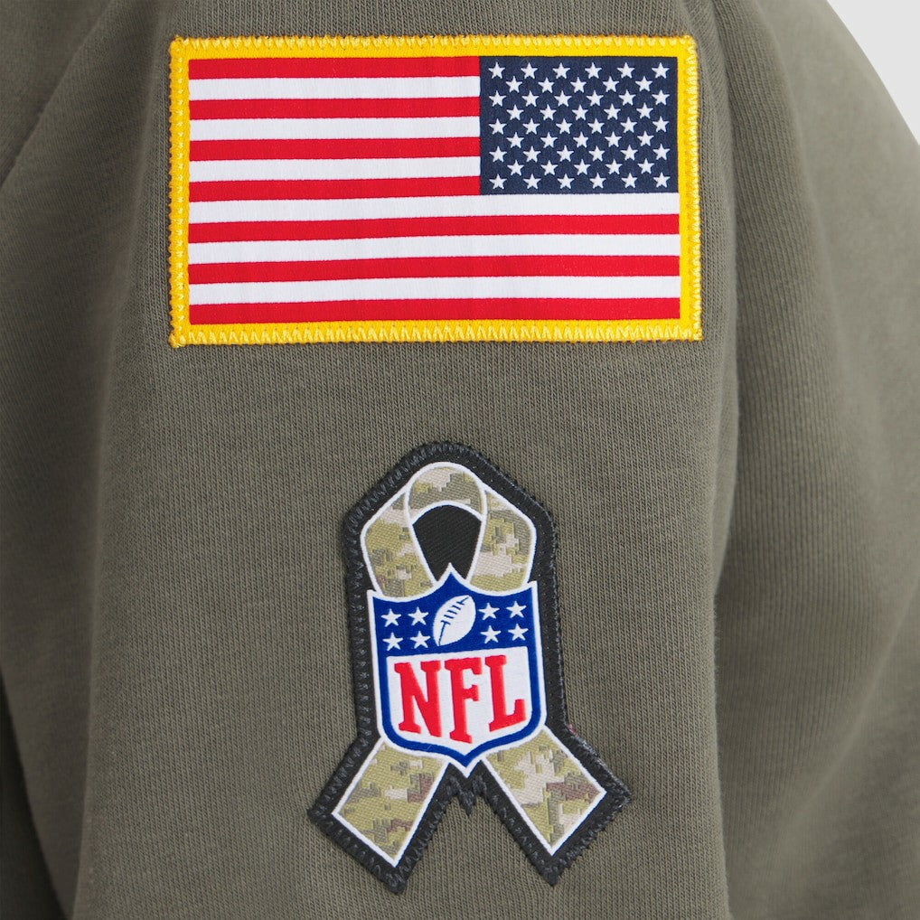 New Orleans Saints Nike Women's 2025 Salute to Service Sideline Standard Issue Dri-FIT Hoodie