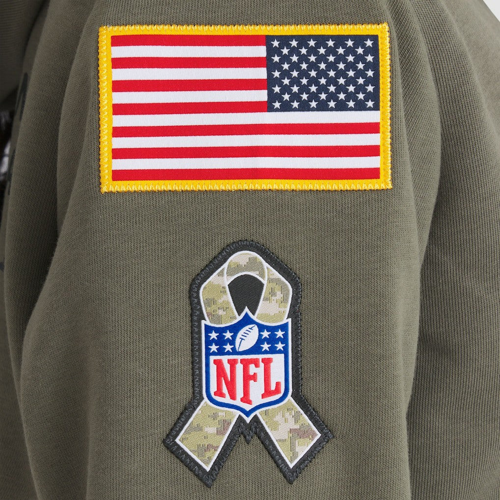Cleveland Browns Nike Women's 2025 Salute to Service Sideline Standard Issue Dri-FIT Hoodie