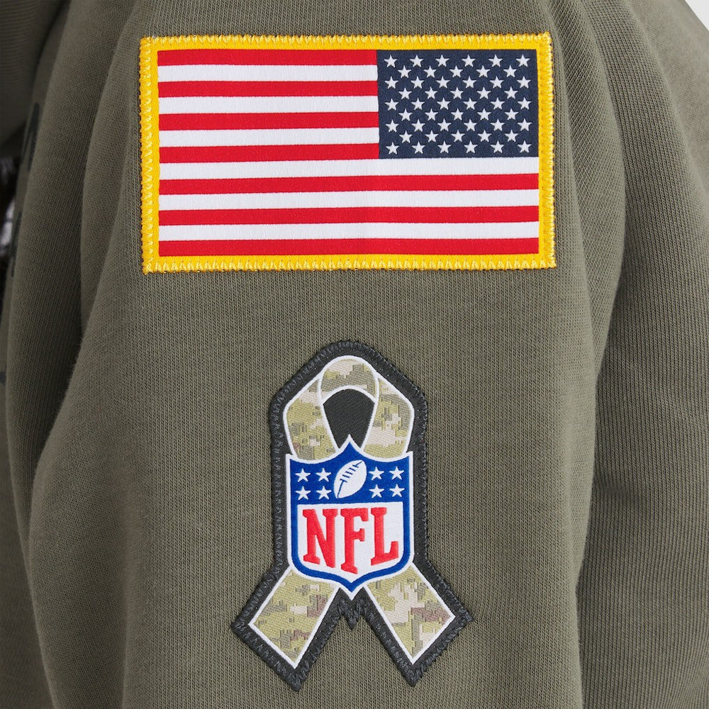 Cleveland Browns Nike Women's 2025 Salute to Service Sideline Standard Issue Dri-FIT Hoodie