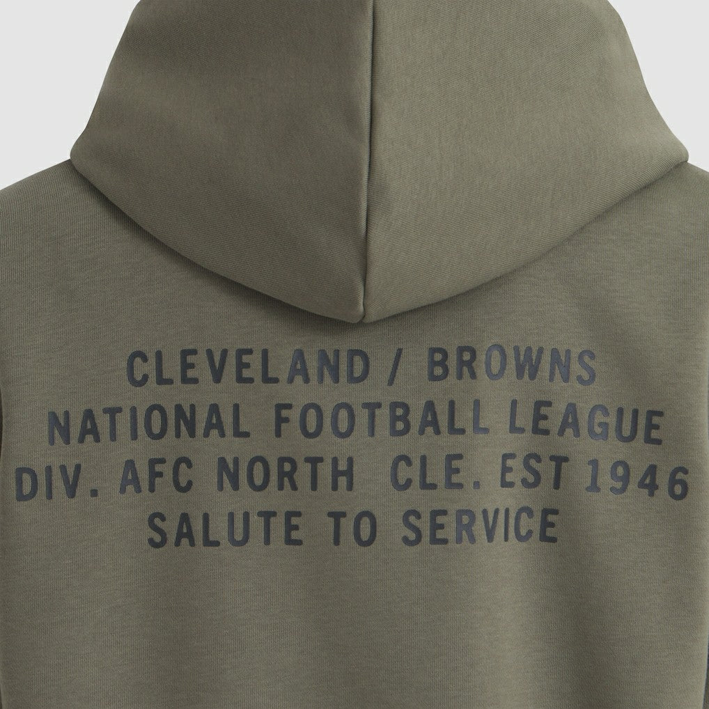 Cleveland Browns Nike Women's 2025 Salute to Service Sideline Standard Issue Dri-FIT Hoodie