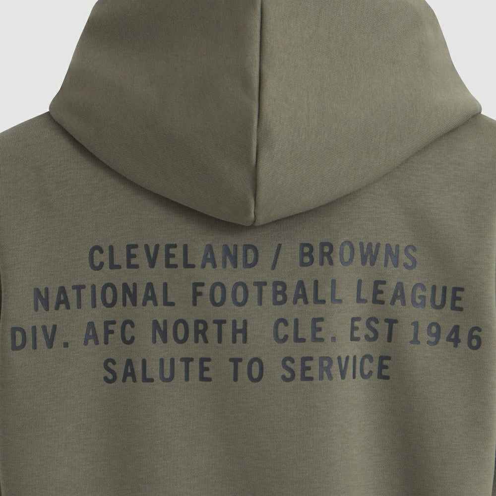 Cleveland Browns Nike Women's 2025 Salute to Service Sideline Standard Issue Dri-FIT Hoodie
