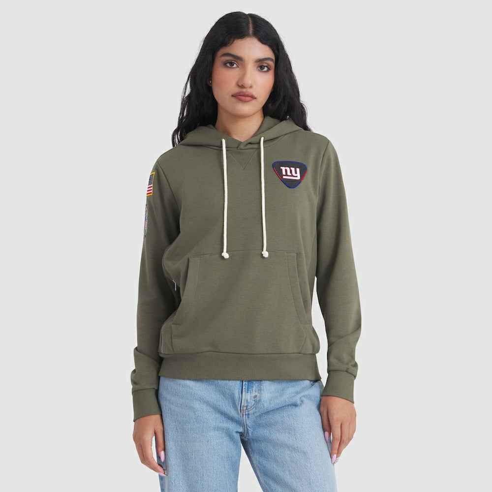 New York Giants Nike Women's 2025 Salute to Service Sideline Standard Issue Dri-FIT Hoodie