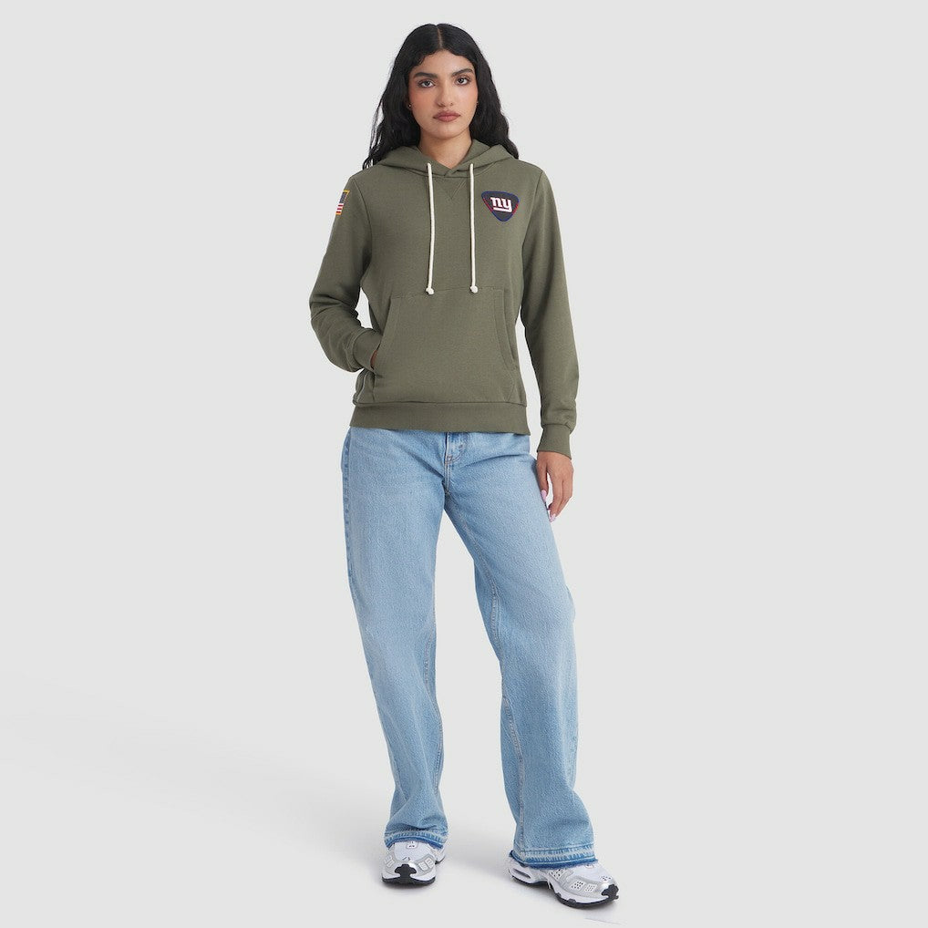 New York Giants Nike Women's 2025 Salute to Service Sideline Standard Issue Dri-FIT Hoodie
