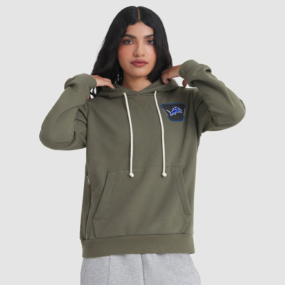 Detroit Lions Nike Women's 2025 Salute to Service Sideline Standard Issue Dri-FIT Hoodie