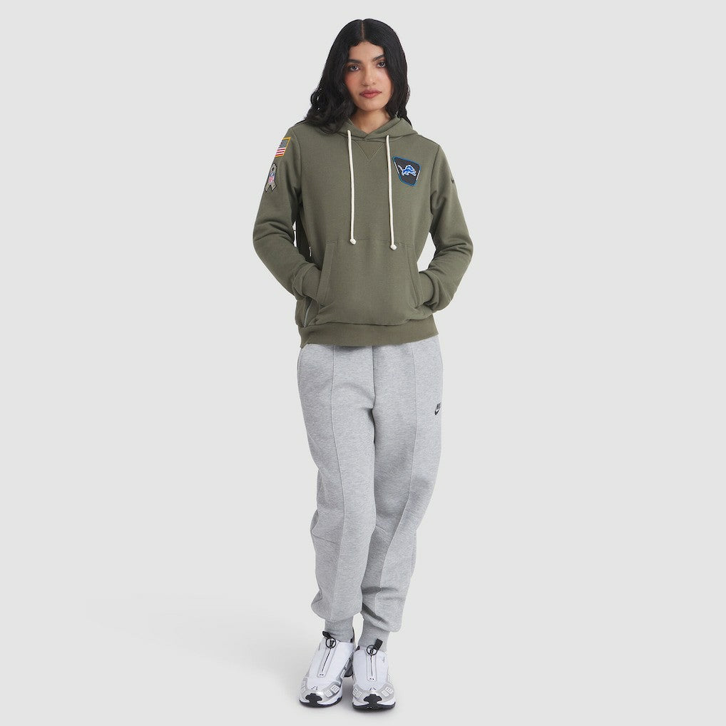 Detroit Lions Nike Women's 2025 Salute to Service Sideline Standard Issue Dri-FIT Hoodie