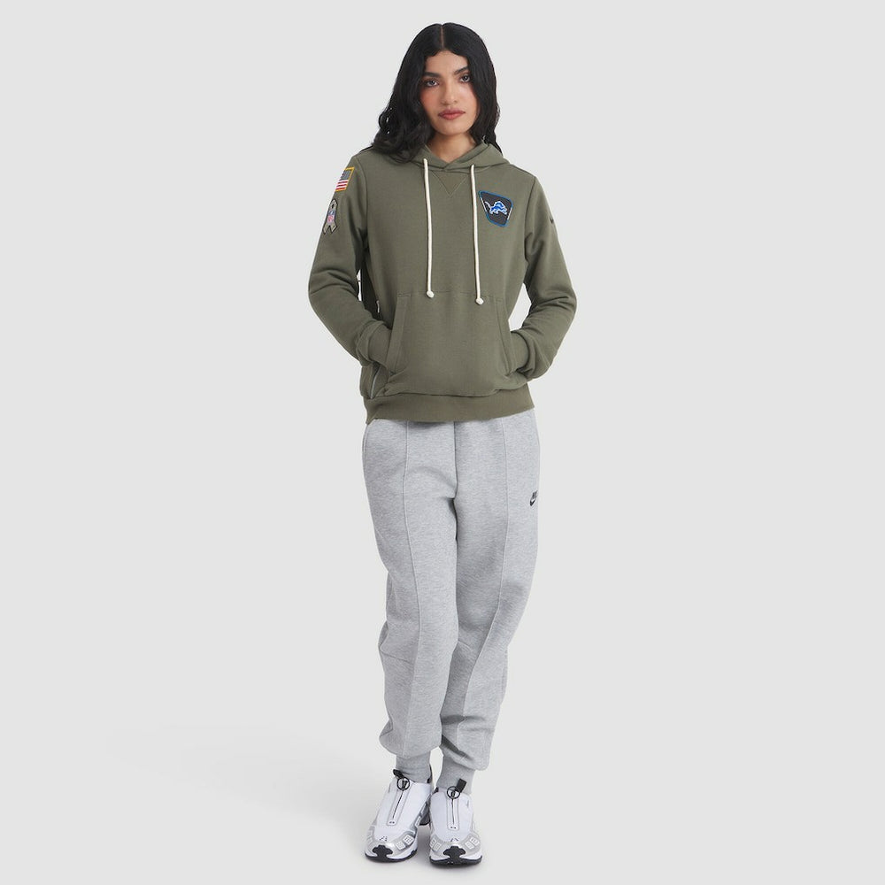 Detroit Lions Nike Women's 2025 Salute to Service Sideline Standard Issue Dri-FIT Hoodie