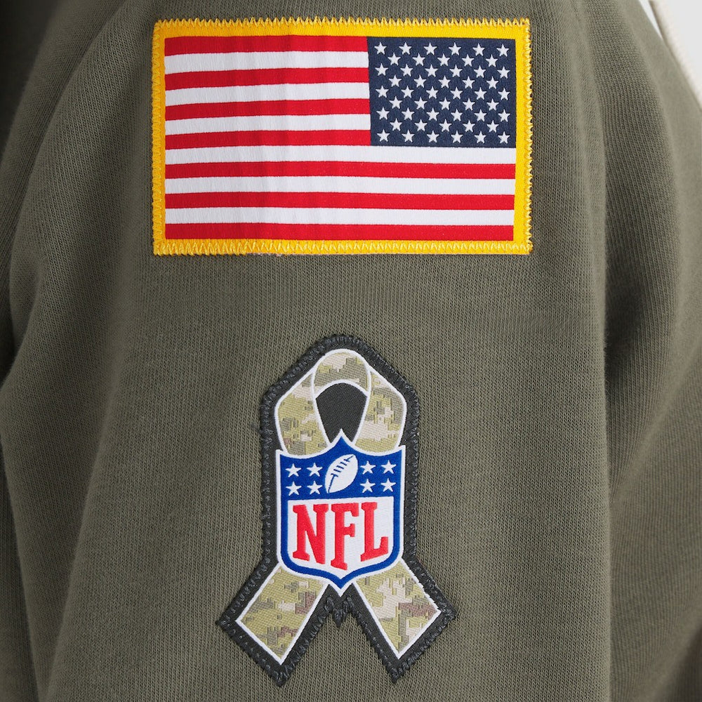 Detroit Lions Nike Women's 2025 Salute to Service Sideline Standard Issue Dri-FIT Hoodie