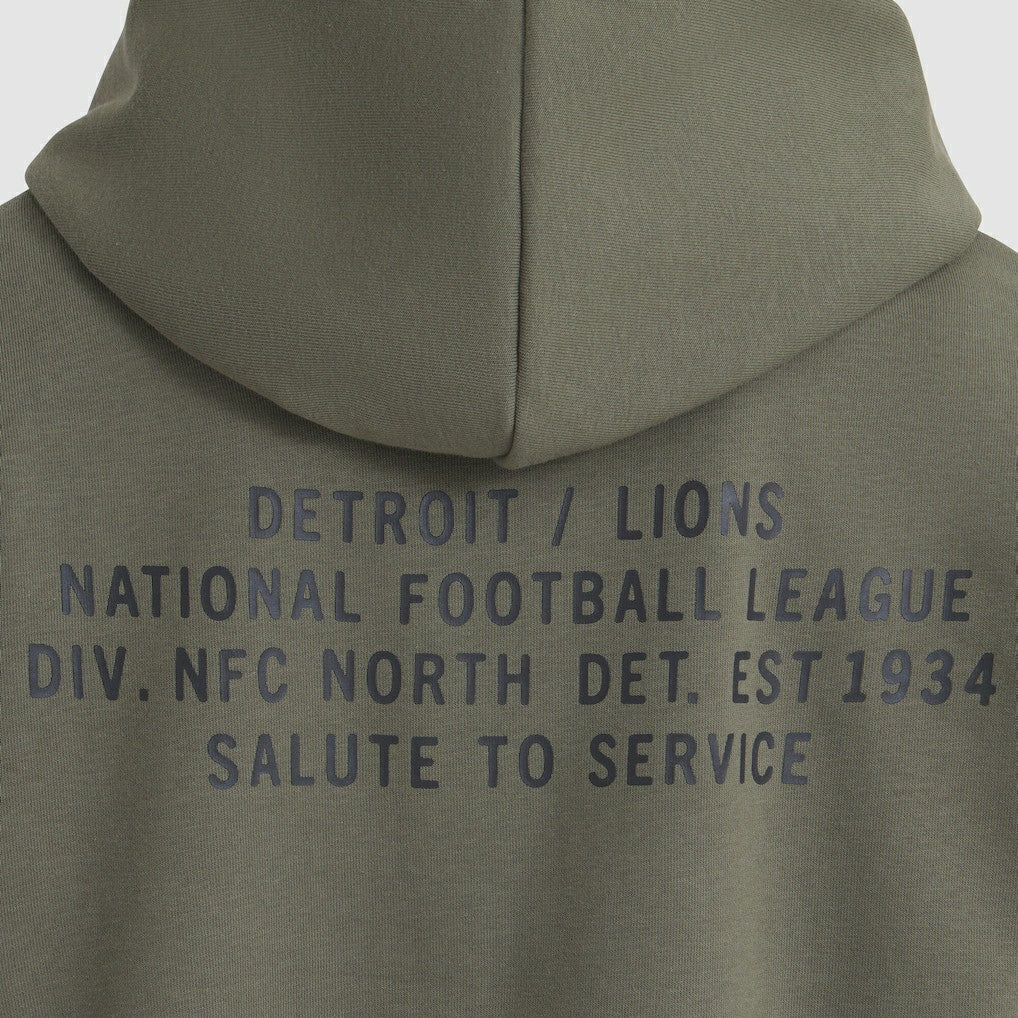 Detroit Lions Nike Women's 2025 Salute to Service Sideline Standard Issue Dri-FIT Hoodie