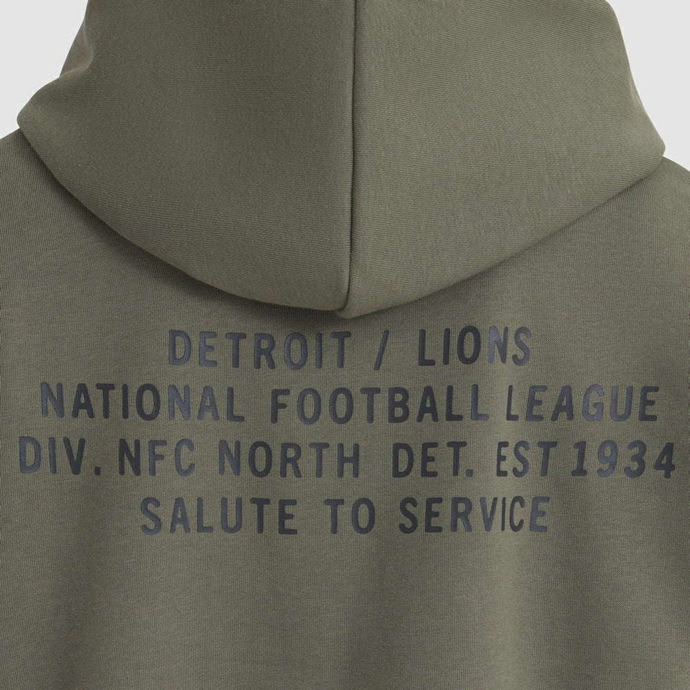 Detroit Lions Nike Women's 2025 Salute to Service Sideline Standard Issue Dri-FIT Hoodie